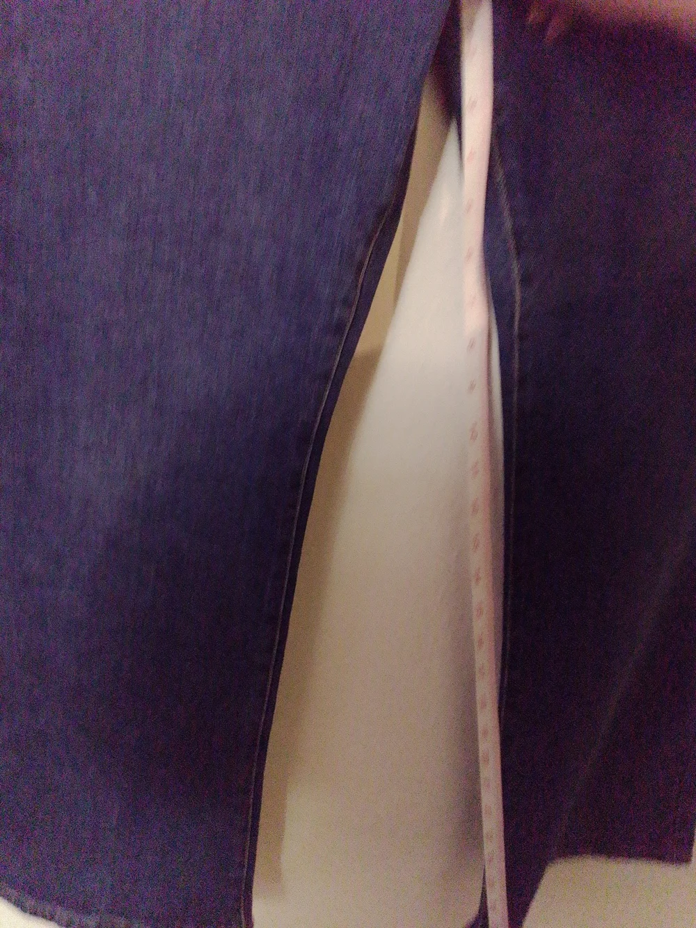 Michael Kors Dark Blue High-Rise Flare Jeans with Gold Buttons Size 12